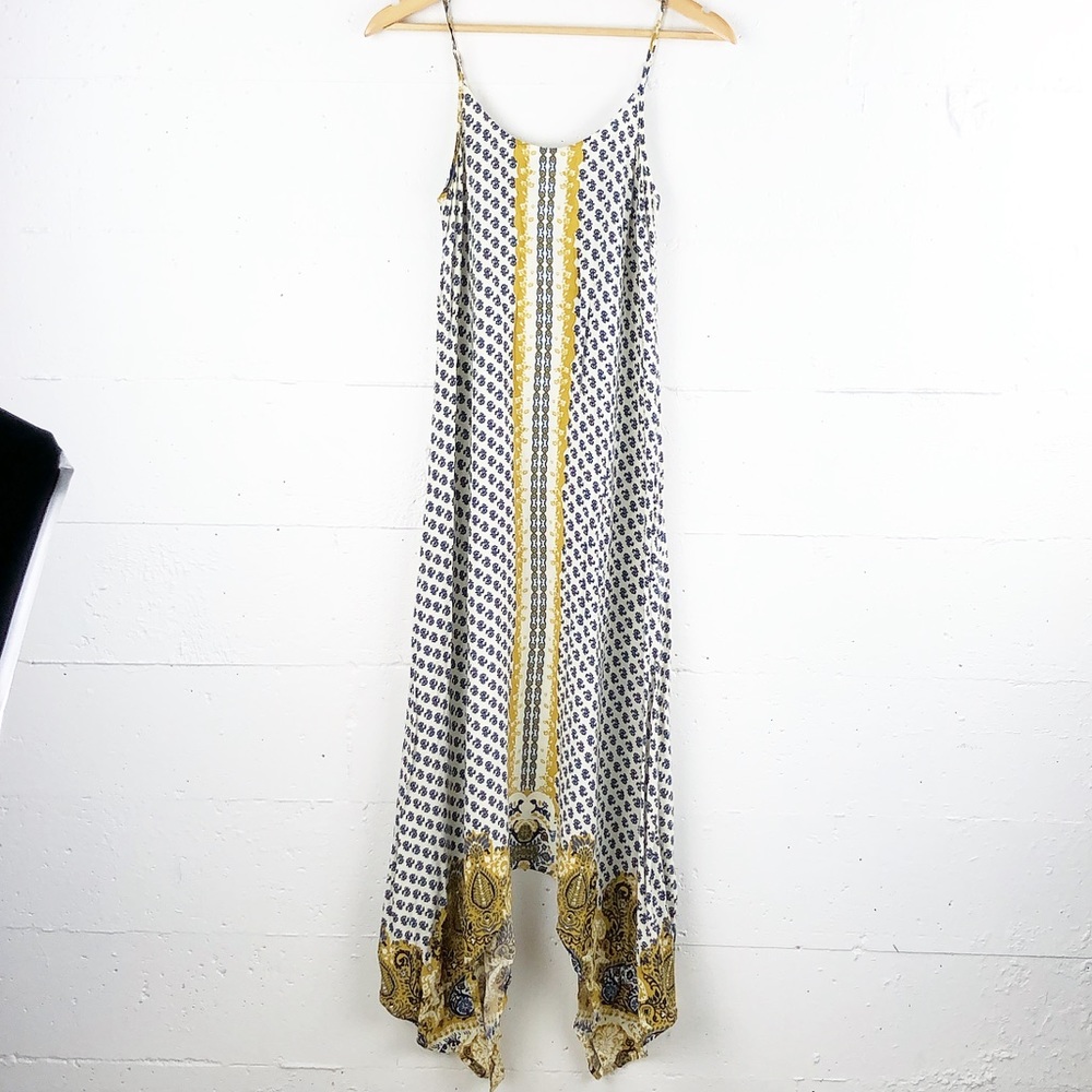 Summery Maxi with Handkerchief Hem